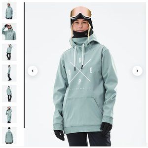 Dope Snow Yeti 2X-Up W Snowboard Jacket Faded Green